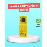 Zenvia Taşınabilir El Aterisi Gameboy – Klasik Tetris Oyunu Pil ile Çalışan Mini El Konsolu Znv-Hby3