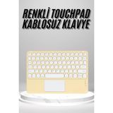 Zenvia Touchpad Uyumlu Bluetooth Klavye Slim Kablosuz Wifi Q Klavye (ZNV-5456)