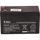 Zenvia Ttec 12V 7 Ah Kuru Bakımsız Akü