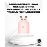 Zenvia Ultrasonik Hava Nemlendirici 200 ml Aroma Difüzör LED Işıklı Sessiz (ZNV-5456) - Ahşap
