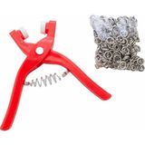 Zenvia Yuvarlak Halkalı Kuş Gözü Pensesi 9.5 mm - Bebek Elbise Çıtçıt Montaj Seti ZNV-EVVN3263