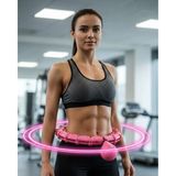 Zenvia Zcv Mey Ithalat® Masajlı Akıllı Hula.hoop Ayarlanabilir Fitness Çemberi ZNV2026 - Renkli