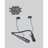 Zenvia Znv Bluetooth 5.3 Boyun Bantlı Kulaklık – Oyun ve Müzik Modu, Sd Kart Desteği ZNV2029