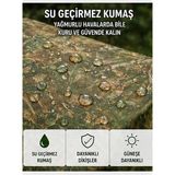 Zenvia Znv Otomatik Kabin Giyinme Çadırı 120X120X190 cm Üst Havalandırma Yan Pencereli Duş & Wc Çad�