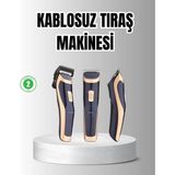 Zenvia Znv Unisex Şarjlı Saç ve Sakal Tıraş Makinesi – Ayarlanabilir Tarak Başlıkları, Sessiz Mot