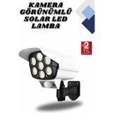 Zenvia ZNV_8654 Kamera Görünümlü LED Lamba Dönebilen Bahçe Aydınlatması Duvar Lambası - 0 - Siyah