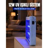 Zenviaa 12W Uv Böcek Öldürücü Lamba Elektrikli Sinek Sivrisinek Öldürücü Asılabilir Zenvia