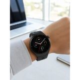 Zenviaa 3 Kordonlu Amoled Ekran Bluetooth Aramalı Akıllı Saat Metal, Deri ve Silikon Kordon Seti - Renkli - Standart