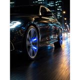 Zenviaa 4'lü LED Sibop Işığı Hareket Sensörlü Araç Lastik Sibop Lambası Zenviaab - Renkli - 1