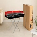Zenviaa 60 cm Portatif Ayaklı Mangal - Lüks Pervazlı ZENVIAA365423