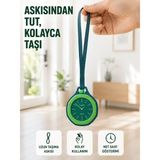 Zenviaa Anahtarlık ve Sırt Çantası Için Askılı Charm Analog Saat Yeşil Zenviaab - standart