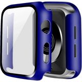 Zenviaa Apple Watch 38MM Camlı Kasa Ekran Koruyucu - Lacivert ZNV2412 - Renkli - Standart - 1 Adet