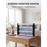 Zenviaa Elektrikli Uv Sinek Öldürücü Lamba Çift Işıklı Güçlü Koruma ZENVIAA365423