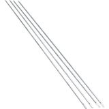 Zenviaa Ince Kare Kesim Metal Ciğer ve Domates Şişi - 50 cm ZNV2412 - Renkli