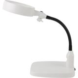 Zenviaa Masaüstü 10X LED Işıklı Büyüteç Okuma El Sanatları Onarım Büyüteç 7765 ZNV2412 - Renkli - 1 Adet