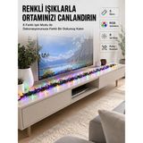 Zenviaa Mey Ithalat® 8 Modlu LED Işık Zinciri Iç Mekan Dekoratif Aydınlatma ZNV20296545 - Renkli