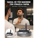 Zenviaa Mey Ithalat® Çok Fonksiyonlu 9’u 1 Arada Tıraş Makinesi Şarjlı Saç Sakal Düzeltic - Renkli