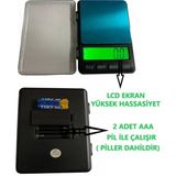 Zenviaa MH999 Pratik Dijital Hassas Mutfak Terazisi Hassas Tartı 600 G /0.01 Gr. Hassasiyet ZNV2412 - Renkli