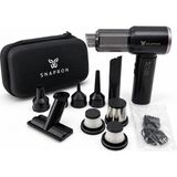 Zenviaa Oto Araç - 2ın1 Şarjlı 80W - 12000PA 9 Başlık - 3 Filtre El Tipi Basınçlı Hava Üfle - Renkli