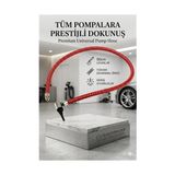 Zenviaa Tüm El ve Ayak Pompaları Yedek Hortum Çelik Telli Üniversal Pompa Hortumu 50CM 428879 Ze - Renkli