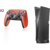 Zenviaa Ultra Retro Oyun Konsolu Hdmı Çift Gamepad Seti 128 GB Hafıza Kartlı 2.4g Kablosuz Siyah - Renkli
