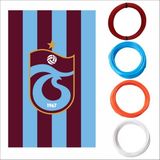 Zenviva 3D Kalem Için Trabzonspor Temalı (Bordo,turkuaz Mavi,turuncu,beyaz) Pla Filament Seti - Çok Renkli