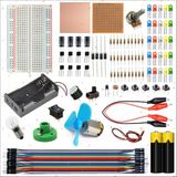 Zenviva Breaboard Temel Elektrik ve Elektronik Eğitim Seti Çok Renkli Lamba Motor ve Breadbord Set