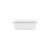 Zenwaya Store & Save Vakumlu Saklama Kabı, S, Plastik, Yarı Şeffaf-Gri