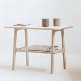 Zeo Wood Design Doğal Ahşap Orta Sehpa - Natural