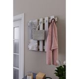 Zeo Wood Design Mdflam Aynalı Elbise Askılık