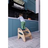 zeo wood design Montessori Çocuk Ve Yetişkin Basamak/tabure/yükseltici