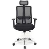 Zeon Büro Ofis Sistemleri // Comfort Black Krom Ofis Koltuğu Makam Koltuğu Çalışma Koltuğu