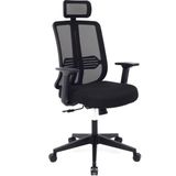 Zeon Büro Ofis Sistemleri // Comfort Black Yönetici Koltuğu Ofis Çalışma Koltuğu - Siyah - Siyah