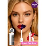 Zeonella Beauty Soyulabilir Ruj Sakız Pembesi Kalıcı Dudak Dövmesi