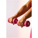 Zepca 2 Kg Profesyonel Pembe Neopren Kaplama Demir Dambıl 2 Adet