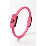 Zepca 38 cm Pilates Çemberi – Yoga Pilates Ring – Iç Bacak, Karın ve Kalça Sıkılaştırıcı Egzersiz Aleti (Pembe)