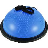 Zepca Uluslararası Standart Ebatlarda 62 cm Zepca Mavi Akupunktur Özellikli Bosu Ball Denge Topu