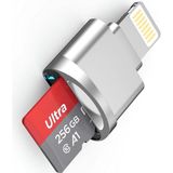 Zephon Apple Lightning To Micro Sd/tf Card Reader iPhone 14/13/12/11/x/pro Max/plus/ipad Uyumlu Metal Çevirici