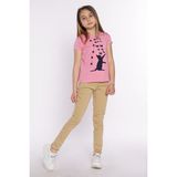 Zepkids Restfull Kız Çocuk Gabardin Pantolon Likralı 8-12 Yaş - 3 Yaş - Bej