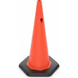 Zeplin 90 cm Trafik Konisi PVC - Ağırlıklı Reflektifsiz
