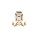 Zeplin Askı, Metal Vestiyer Askısı, 84 Gr, Dolap ve Duvar Askılığı, Altin Matkrom (Vidalı)