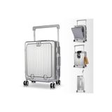 Zeplin Bold PC Policarbon Kabin Boy Valiz Silver