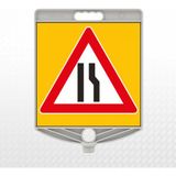 Zeplin Duba Üstü Uyarı Levhası - D - 10A - 30x30cm - 1 Adet