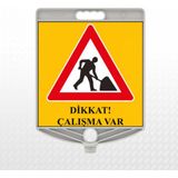 Zeplin Duba Üstü Uyarı Levhası - D - 1A - 30x30cm - 1 Adet