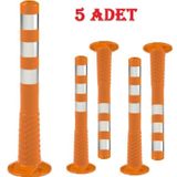 Zeplin Ekonomik Delinatör 75 cm Esnek Otopark Dubası- 5 Adet