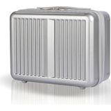 Zeplin Glow Pc Policarbon Makyaj Çantası & El Valizi Silver - Silver Grey