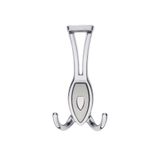 Zeplin Portmanto Askısı, Metal Vestiyer Askısı, 84 Gr, Dolap ve Duvar Askılığı, Açik Krom Matkrom (Vidalı)