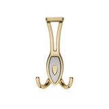 Zeplin Portmanto Askısı, Metal Vestiyer Askısı, 84 Gr, Dolap ve Duvar Askılığı, Altin Matkrom (Vidalı)