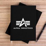 Zepplin Giyim Alpha Industries Siyah Kanvas Defter Çizgisiz - 14x21 cm