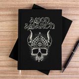 Zepplin Giyim Amon Amath Viking Siyah Kanvas Defter Çizgisiz - 14x21 cm